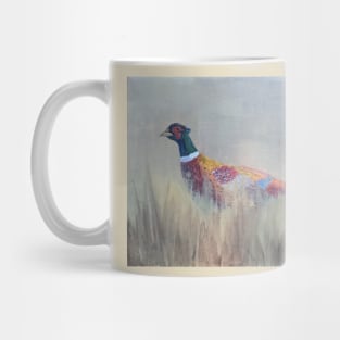 Pheasant in the Field Mug